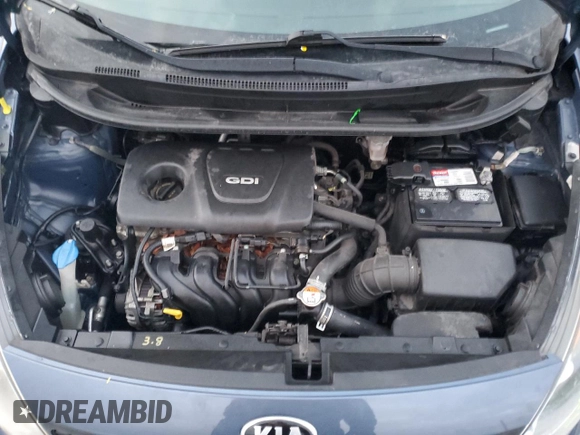 2016 Kia Rio LX with VIN KNADM5A34G6676533, listed as a Copart auction lot 42444355 with 38,350 mi miles and Salvage Title. Bid and sale history available at carsss.com. Image 11.