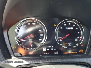 2019 BMW M2 Competition with VIN WBS2U7C55KVJ07752, listed as a Copart auction lot 68128844 with 67,363 mi miles and Salvage Title. Bid and sale history available at carsss.com. Image 9.