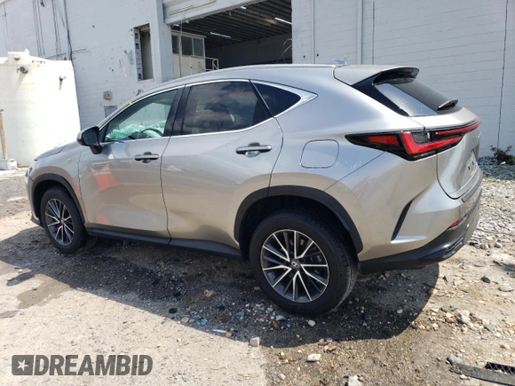 2024 Lexus NX 350h with VIN 2T2AKCEZXRC020696, listed as a Copart auction lot 62478075 with 14,850 mi miles and Clean title. Bid and sale history available at DreamBid. Image 2.