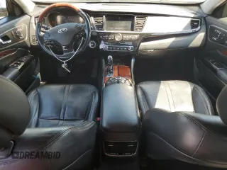 2015 Kia K900 Luxury z VIN KNALW4D43F6019810, wystawiony jako Copart lot #54155565 z przebiegiem 93 210 mil mil oraz Szkody całkowita. Historia ofert i sprzedaży dostępna na DreamBid. Obrazek 8.