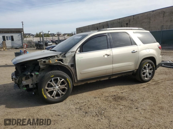 2013 GMC Acadia SLT with VIN 1GKKVRKD8DJ172022, listed as a Copart auction lot 48225325 with 113,820 mi miles and Salvage Title. Bid and sale history available at carsss.com. Image 1.