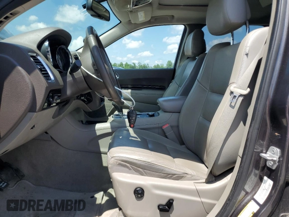 2013 Dodge Durango Crew with VIN 1C4SDJDT4DC696390, listed as a Copart auction lot 63608365 with 176,285 mi miles and Clean title. Bid and sale history available at DreamBid. Image 7.