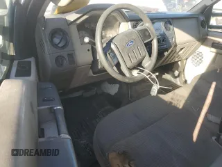 2008 Ford Super Duty F-250 SRW XL with VIN 1FTSX21Y68ED99497, listed as a Copart auction lot 46416795 with 0 mi miles and Salvage Title. Bid and sale history available at carsss.com. Image 8.
