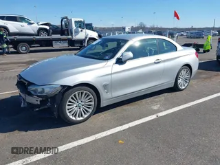 2015 BMW 4 Series 435i xDrive with VIN WBA3T7C50FPW79740, listed as a IAAI auction lot 41740148 with 90,205 mi miles and . Bid and sale history available at carsss.com. Image 17.