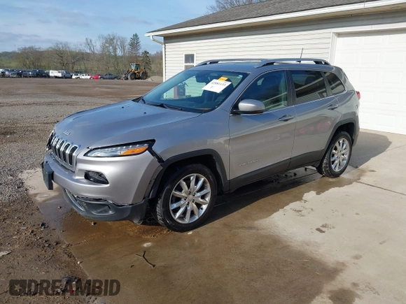 2017 Jeep Cherokee Limited z VIN 1C4PJLDB7HW641972, wystawiony jako IAAI lot #42081133 z przebiegiem 115 589 mil mil oraz . Historia ofert i sprzedaży dostępna na DreamBid. Obrazek 20.
