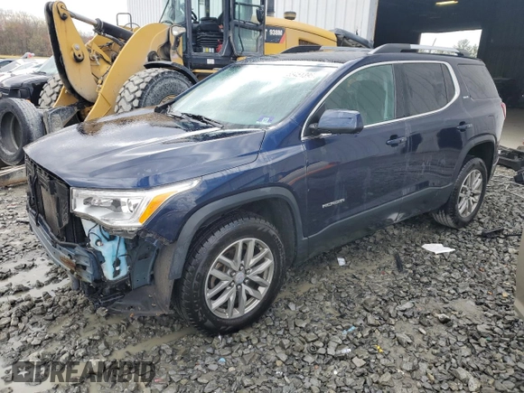 2017 GMC Acadia SLE with VIN 1GKKNSLS4HZ310960, listed as a Copart auction lot 53451395 with 110,510 mi miles and Salvage Title. Bid and sale history available at carsss.com. Image 1.