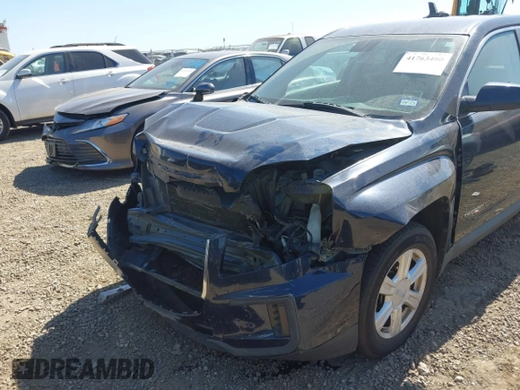 2016 GMC Terrain SLE with VIN 2GKALMEK6G6292451, listed as a IAAI auction lot 41763480 with 140,182 mi miles. Bid and sale history available at carsss.com. Image 6.
