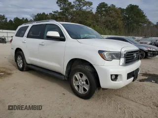 2018 Toyota Sequoia SR5 with VIN 5TDBY5G16JS162016, listed as a Copart auction lot 85428344 with 123,429 mi miles and Salvage Title. Bid and sale history available at carsss.com. Image 4.