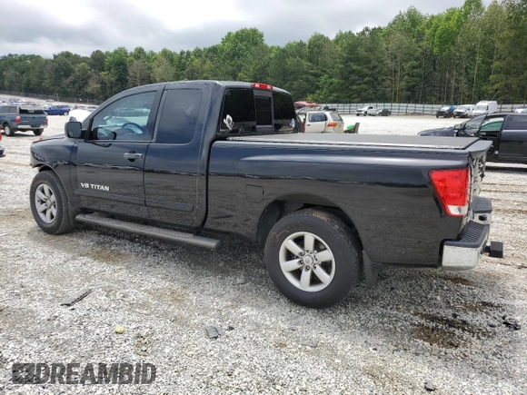 2014 Nissan Titan SV with VIN 1N6BA0CA5EN508322, listed as a Copart auction lot 58561645 with 98,227 mi miles and Salvage title. Bid and sale history available at DreamBid. Image 2.