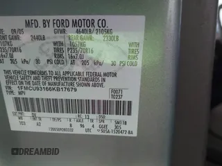 2006 Ford Escape XLT с VIN 1FMCU93166KB17679, выставлен на аукционе IAAI как лот 42429717 с пробегом 201 430 миль миль и . История ставок и продаж доступна на DreamBid. Изображение 9.