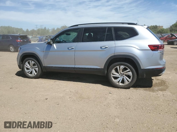 2021 Volkswagen Atlas SE with VIN 1V2HR2CAXMC514837, listed as a Copart auction lot 57119945 with 68,028 mi miles and Salvage title. Bid and sale history available at DreamBid. Image 2.