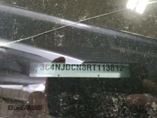 2024 Jeep Compass Limited with VIN 3C4NJDCN8RT113812, listed as a Copart auction lot 52194735 with 19,008 mi miles and Salvage Title. Bid and sale history available at carsss.com. Image 16.