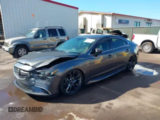 2016 Mazda 6 i Grand Touring with VIN JM1GJ1W57G1479543, listed as a IAAI auction lot 41371653 with 83,741 mi miles and . Bid and sale history available at carsss.com. Image 17.