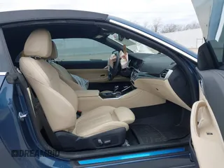 2023 BMW 4 Series 430i with VIN WBA23AT05PCL83537, listed as a IAAI auction lot 41352545 with 1 mi miles. Bid and sale history available at carsss.com. Image 5.