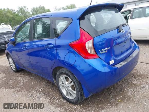 2016 Nissan Note SV z VIN 3N1CE2CP8GL407146, wystawiony jako IAAI lot #42404784 z przebiegiem 119 033 mil mil oraz . Historia ofert i sprzedaży dostępna na DreamBid. Obrazek 3.