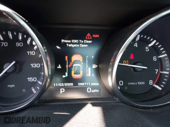 2015 Land Rover Range Rover Evoque Prestige with VIN SALVV2BG1FH001240, listed as a IAAI auction lot 41768760 with 98,711 mi miles and . Bid and sale history available at DreamBid. Image 7.