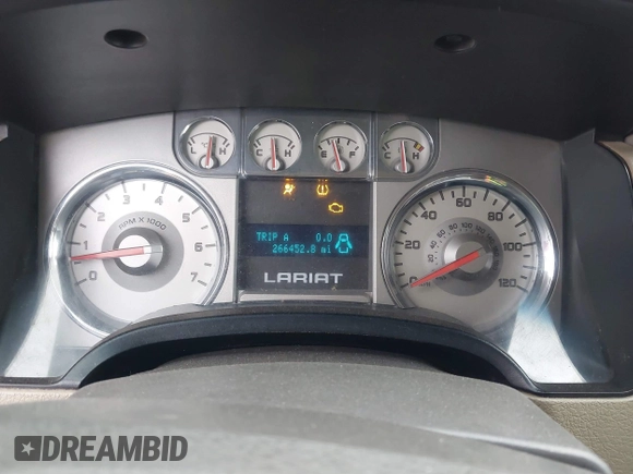 2010 Ford F-150 XL with VIN 1FTFW1CV3AFB87352, listed as a IAAI auction lot 41675896 with 266,452 mi miles. Bid and sale history available at carsss.com. Image 7.