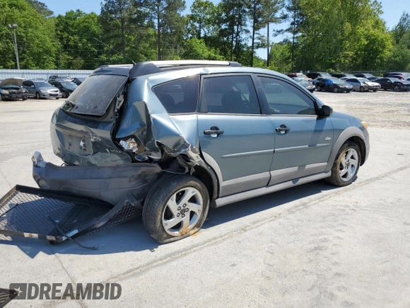 2007 Pontiac Vibe with VIN 5Y2SL658X7Z409565, listed as a Copart auction lot 53569945 with Not provided miles and Salvage title. Bid and sale history available at DreamBid. Image 3.
