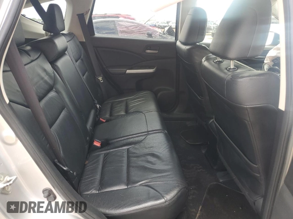 2012 Honda CR-V EX-L with VIN 2HKRM4H75CH602372, listed as a Copart auction lot 58810095 with 93,311 mi miles and Salvage title. Bid and sale history available at DreamBid. Image 10.