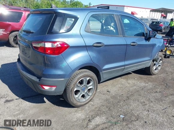 2021 Ford EcoSport S with VIN MAJ3S2FE8MC448292, listed as a IAAI auction lot 42053334 with 47,418 mi miles and . Bid and sale history available at DreamBid. Image 4.