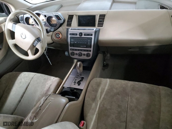 2005 Nissan Murano SL with VIN JN8AZ08T25W328845, listed as a Copart auction lot 44156405 with 218,757 mi miles and Salvage Title. Bid and sale history available at carsss.com. Image 8.