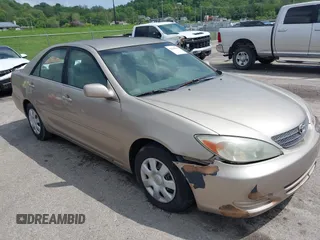 2003 Toyota Camry LE with VIN 4T1BE32K13U243738, listed as a IAAI auction lot 42120647 with Not Provided miles and . Bid and sale history available at DreamBid. Image 1.