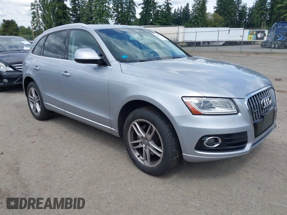 2016 Audi Q5 Premium Plus z VIN WA1L2AFP3GA035681, wystawiony jako IAAI lot #42549932 z przebiegiem 120 247 mil mil oraz . Historia ofert i sprzedaży dostępna na DreamBid. Obrazek 1.