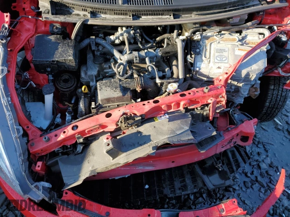 2019 Toyota Prius L z VIN JTDKDTB39K1625239, wystawiony jako Copart lot #84699104 z przebiegiem Nie podano mil oraz Szkoda całkowita • Salvage title. Historia ofert i sprzedaży dostępna na DreamBid. Obrazek 11.