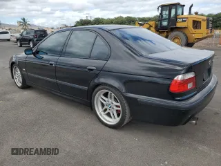 2003 BMW 5 Series 540i with VIN WBADN53473GF71558, listed as a Copart auction lot 73231584 with 153,289 mi miles and Salvage Title. Bid and sale history available at carsss.com. Image 2.