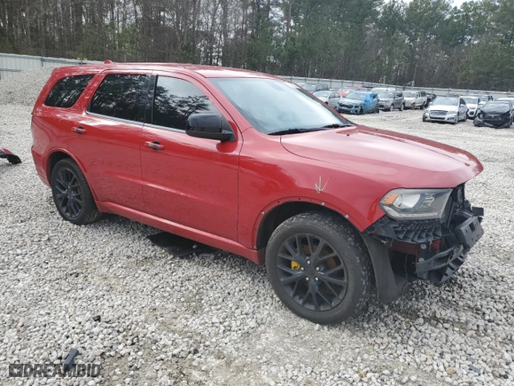2015 Dodge Durango SXT with VIN 1C4RDHAG3FC119951, listed as a Copart auction lot 43422635 with NaN miles and Salvage Title. Bid and sale history available at carsss.com. Image 4.