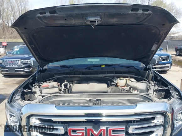2022 GMC Sierra 1500 SLT z VIN 3GTU9DED2NG196455, wystawiony jako IAAI lot #41880847 z przebiegiem 32 231 mil mil oraz . Historia ofert i sprzedaży dostępna na DreamBid. Obrazek 10.
