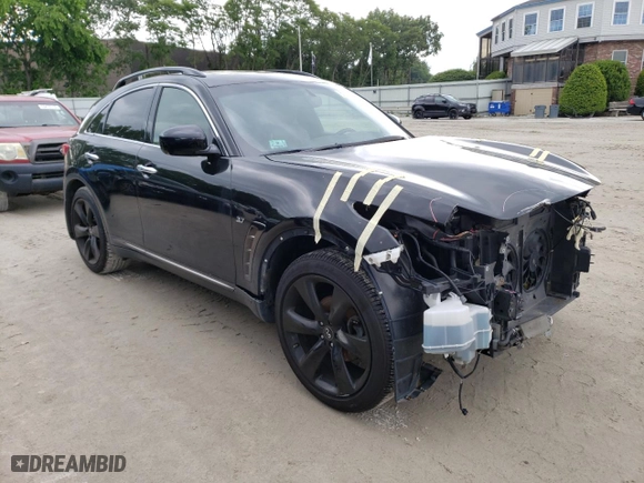2016 Infiniti QX70 with VIN JN8CS1MW1GM752213, listed as a Copart auction lot 55196023 with 85,993 mi miles. Bid and sale history available at carsss.com. Image 4.