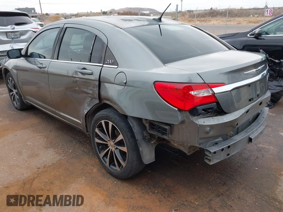 2013 Chrysler 200 Touring with VIN 1C3CCBBB4DN546912, listed as a IAAI auction lot 41786895 with 185,263 mi miles. Bid and sale history available at carsss.com. Image 3.