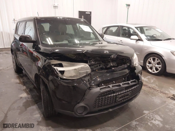 2015 Kia Soul with VIN KNDJN2A2XF7117795, listed as a IAAI auction lot 41977970 with 139,025 mi miles. Bid and sale history available at carsss.com. Image 6.