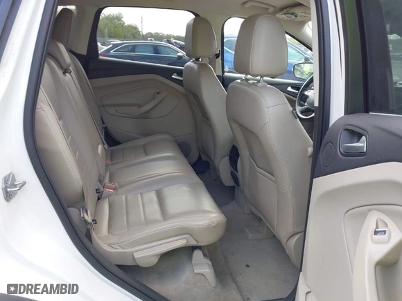 2015 Ford Escape Titanium with VIN 1FMCU0JX1FUC31418, listed as a IAAI auction lot 41900497 with 91,304 mi miles. Bid and sale history available at carsss.com. Image 8.