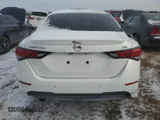 2023 Nissan Sentra SR with VIN 3N1AB8DV1PY258176, listed as a Copart auction lot 42323155 with 22,030 mi miles and Salvage Title. Bid and sale history available at carsss.com. Image 6.