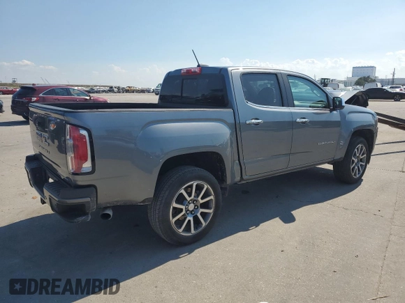 2022 GMC Canyon 2WD Denali with VIN 1GTG5EEN3N1136139, listed as a Copart auction lot 72348944 with 24,537 mi miles and Salvage Title. Bid and sale history available at carsss.com. Image 3.