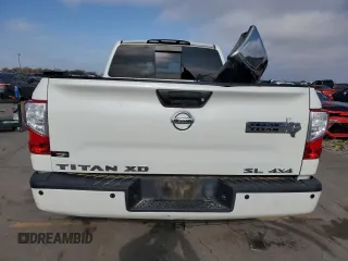 2018 Nissan Titan XD SV with VIN 1N6AA1F40JN513624, listed as a Copart auction lot 83553474 with 111,908 mi miles and Salvage Title. Bid and sale history available at carsss.com. Image 6.