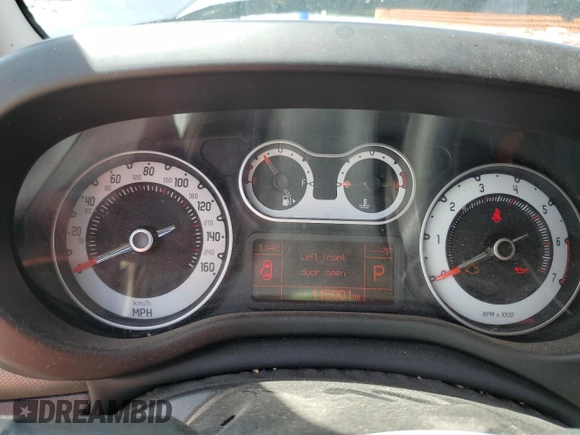 2017 FIAT 500L Pop with VIN ZFBCFAAH4HZ039657, listed as a Copart auction lot 61159735 with 115,001 mi miles and Salvage title. Bid and sale history available at DreamBid. Image 9.