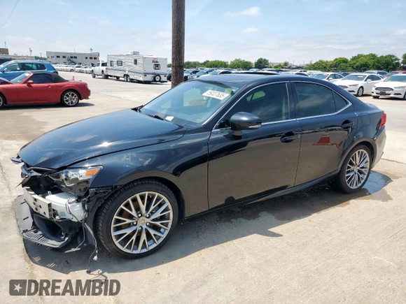 2015 Lexus IS 250 z VIN JTHBF1D25F5057345, wystawiony jako Copart lot #59337635 z przebiegiem 182 891 mil mil oraz Szkoda całkowita • Salvage title. Historia ofert i sprzedaży dostępna na DreamBid. Obrazek 1.