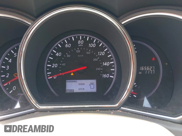 2011 Nissan Murano LE with VIN JN8AZ1MU5BW055853, listed as a IAAI auction lot 42080839 with 165,627 mi miles and . Bid and sale history available at DreamBid. Image 7.