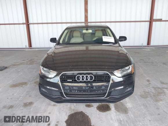 2015 Audi A4 Premium Plus with VIN WAUFFAFL9FN018103, listed as a IAAI auction lot 42168517 with 111,268 mi miles. Bid and sale history available at carsss.com. Image 6.