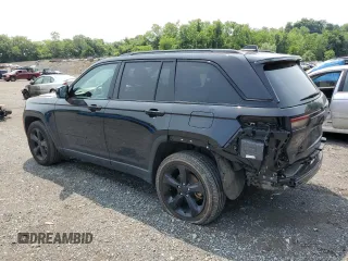 2024 Jeep Grand Cherokee Altitude with VIN 1C4RJHAG4RC681922, listed as a Copart auction lot 59997195 with 12,042 mi miles and Salvage title. Bid and sale history available at DreamBid. Image 2.