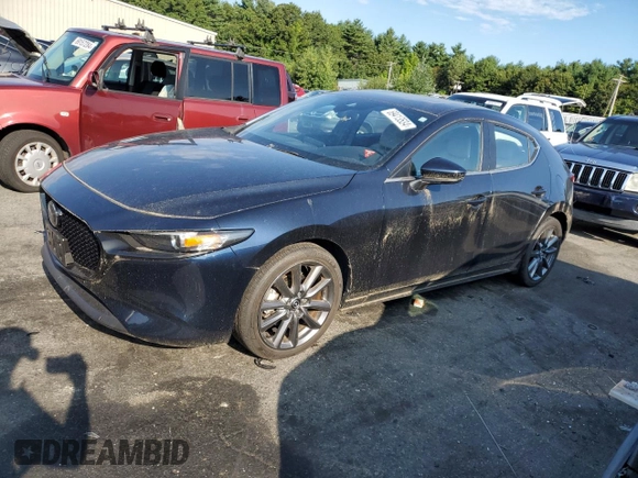 2021 Mazda Mazda3 Hatchback Preferred with VIN JM1BPBLL3M1329037, listed as a Copart auction lot 69413534 with 20,096 mi miles and Salvage Title. Bid and sale history available at carsss.com. Image 1.