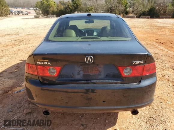 2007 Acura TSX Navi with VIN JH4CL96907C004488, listed as a Copart auction lot 43809055 with 139,395 mi miles and Salvage Title. Bid and sale history available at carsss.com. Image 6.
