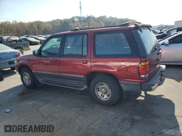 1997 Ford Explorer XLT with VIN 1FMDU35PXVUA56388, listed as a Copart auction lot 78156994 with 185,864 mi miles and Salvage title. Bid and sale history available at DreamBid. Image 2.