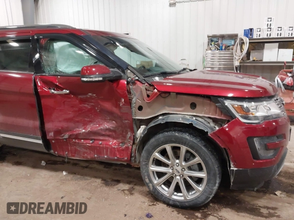 2016 Ford Explorer Limited with VIN 1FM5K8F8XGGA29854, listed as a IAAI auction lot 41595511 with 91,270 mi miles. Bid and sale history available at carsss.com. Image 6.