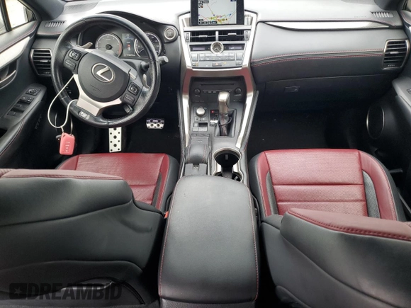 2015 Lexus NX 200t with VIN JTJBARBZ2F2014921, listed as a Copart auction lot 51118495 with 116,076 mi miles and Salvage Title. Bid and sale history available at DreamBid. Image 8.