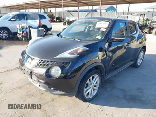 2015 Nissan Juke S with VIN JN8AF5MV1FT554780, listed as a IAAI auction lot 41853667 with 101,730 mi miles and . Bid and sale history available at carsss.com. Image 2.