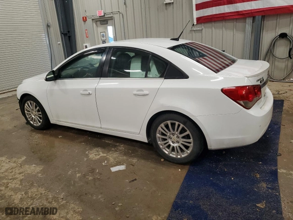 2011 Chevrolet Cruze ECO w/1XF with VIN 1G1PJ5S91B7277649, listed as a Copart auction lot 48081405 with 0 mi miles and Clean Title. Bid and sale history available at carsss.com. Image 2.